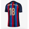 Barcelona Jordi Alba #18 Hjemmedrakt 2022-23 Kortermet